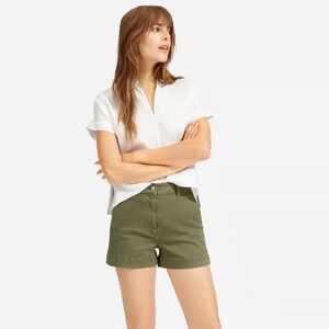 Everlane Cotton Twill Short, Color: Surplus, Size: 8